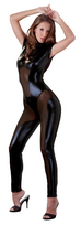 moto xl - Cottelli party Jumpsuit black xl seksualus kombinezonas - 4 nuotrauka