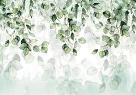 Fototapetas Artgeist Leaves Lightness, 105 cm x 105 cm