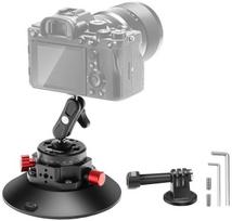 Neewer CA013 Siurbtuko laikiklis 1/4 colio (1/4 inch) sporto kameroms (DJI Action, GoPro, Insta360)
