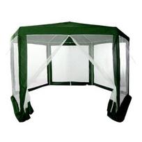 paviljonas - Paviljono palapinė MultiGarden, 2x2 m, žalia (Green) - 2 nuotrauka