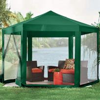 paviljonas - Paviljono palapinė MultiGarden, 2x2 m, žalia (Green) - 4 nuotrauka