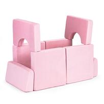 sofa senukai - Modulinė sofa EcoToys, rožinė (Pink) - 2 nuotrauka