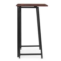 rasomasis stalas 80 - Sulankstomas rašomasis stalas ModernHome Loft Style, 80 cm x 45 cm, 76 cm, riešuto sp. - 5 nuotrauka