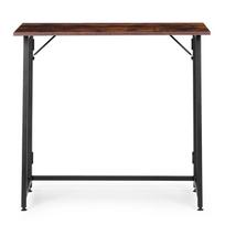rasomasis stalas 80 - Sulankstomas rašomasis stalas ModernHome Loft Style, 80 cm x 45 cm, 76 cm, riešuto sp. - 8 nuotrauka