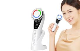 ultragarsinis masazuoklis - Anlan Ultrasonic facial massager with light therapy ANLAN 01-ADRY15-001 - 4 nuotrauka