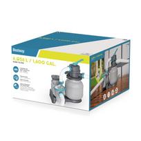 baseino filtras - Bestway® Flowclear™ smėlio filtravimo sriublys baseinams 5678L/1500gal - 2 nuotrauka