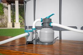 baseino filtras - Bestway® Flowclear™ smėlio filtravimo sriublys baseinams 5678L/1500gal - 10 nuotrauka