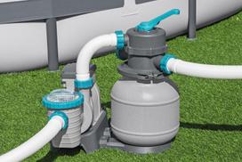 baseino filtras - Bestway® Flowclear™ smėlio filtravimo sriublys baseinams 5678L/1500gal - 12 nuotrauka