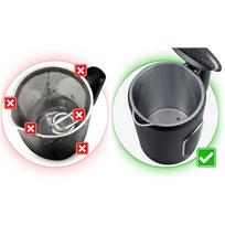 virdulys 1.7l - Berdsen BD-712 1.7L Juodas-Sidabrinis (Black-Silver) - 2 nuotrauka