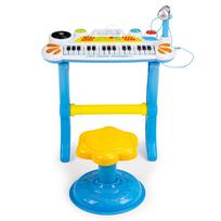 vaikiskas mikrofonas - EcoToys pianinas su mikrofonu HC490441, mėlynas (Blue) - 4 nuotrauka