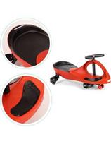 paspirtuko ratukai - Paspiriamas paspirtukas EcoToys Wiggle Car, raudonas (Red) - 4 nuotrauka