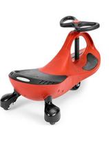 paspirtuko ratukai - Paspiriamas paspirtukas EcoToys Wiggle Car, raudonas (Red) - 7 nuotrauka