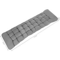 sodo kreslas - Sodo gulto pagalvė, pilka (Grey), 23490 - 3 nuotrauka