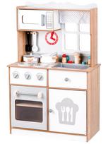 zaisline virtuvele - EcoToys Wooden Kitchen Stove Set 53776 - 2 nuotrauka