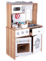 zaisline virtuvele - EcoToys Wooden Kitchen Stove Set 53776 - 3 nuotrauka