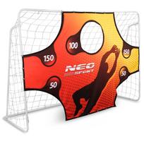 futbolo vartu taikinys - Futbolo vartai 245 x 155 x 80 cm + vartų kilimėlis - 4 nuotrauka