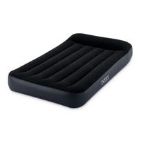 pripuciama lova - Intex 64146ND Pripučiamas čiužinys miegui 191 x 99 x 25 cm, Juodas (Black) - 4 nuotrauka