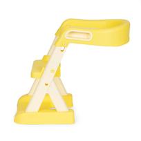 tualeto laiptelis - Ecotoys mokomasis tualeto dangtis su laipteliais, geltona (Yellow) - 2 nuotrauka