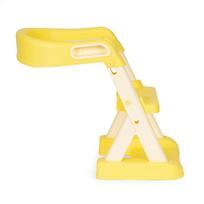 tualeto laiptelis - Ecotoys mokomasis tualeto dangtis su laipteliais, geltona (Yellow) - 3 nuotrauka