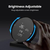 temperature sensor wifi tuya - Avatto WHS20S Išmanusis temperatūros ir drėgmės matavimo stotelė su IR bangų valdikliu kondicionieriui, Wi-Fi Tuya - 6 nuotrauka