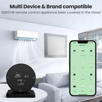 temperature sensor wifi tuya - Avatto WHS20S Išmanusis temperatūros ir drėgmės matavimo stotelė su IR bangų valdikliu kondicionieriui, Wi-Fi Tuya - 8 nuotrauka