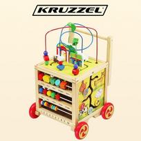 stumdukas - Kruzzel Medinis stūmikas - Mokomasis kubas 22606 - 12 nuotrauka