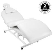 elektrinis gultas - Elektrinis masažo stalas AZZURRO TOTAL MASSAGE 1 MOTOR WHITE - 2 nuotrauka