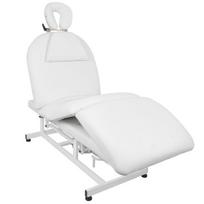 elektrinis gultas - Elektrinis masažo stalas AZZURRO TOTAL MASSAGE 1 MOTOR WHITE - 5 nuotrauka