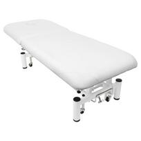 elektrine masazo gultas - Elektrinis masažo stalas AZZURRO MASSAGE BED 1 MOTOR WHITE - 4 nuotrauka