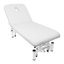 elektrine masazo gultas - Elektrinis masažo stalas AZZURRO MASSAGE BED 1 MOTOR WHITE - 5 nuotrauka