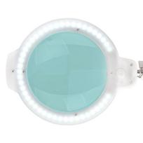 lempa lupa kosmetologine - Kosmetologinė LED lempa su lupa 5D 8W (baltos spalvos, tvirtinama prie stalo) - 5 nuotrauka