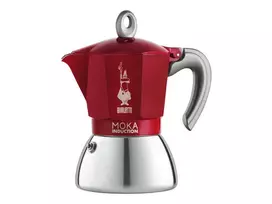 moka pot bialetti - Bialetti Moka Induction 4 Cups (Red) - 5 nuotrauka