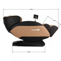 masazine kede - Masažinis krėslas Activeshop Sakura Standard 801, rudas (Brown) - 3 nuotrauka