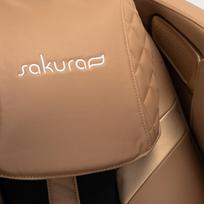masazine kede - Masažinis krėslas Activeshop Sakura Standard 801, rudas (Brown) - 13 nuotrauka