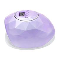 led lempa - Activeshop nagų lempa UV LED Shiny 86W Violetinė (Purple) - 4 nuotrauka