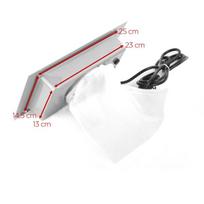 manikiuro dulkiu surinkejis - Activeshop įmontuojamas dulkių surinkėjas Momo S-41 Sidabrinis (Silver) - 3 nuotrauka