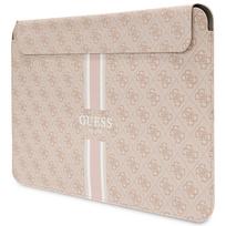 imaute kompiuteriui - Guess PU 4G Printed Stripes Computer Sleeve 16" Pink - 4 nuotrauka