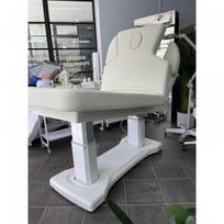 lovos staliukas - Elektrinis masažo stalas AZZURRO ELEGANCE 4 MOTOR WHITE - 5 nuotrauka