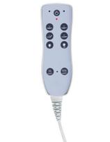 lovos staliukas - Activeshop Elektrinis masažo stalas su apšvietimu AZZURRO SPA WOOD Baltas 2 MOTOR HEATED - 7 nuotrauka