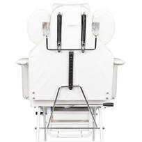 kosmetologinis gultas - Activeshop Kosmetologinis krėslas Ivette, balta (White) - 7 nuotrauka