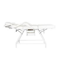kosmetologinis gultas - Activeshop Kosmetologinis krėslas Ivette, balta (White) - 9 nuotrauka
