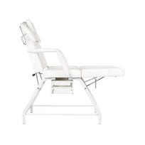 kosmetologinis gultas - Activeshop Kosmetologinis krėslas Ivette, balta (White) - 10 nuotrauka