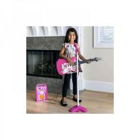 mikrofono stiprintuvas - Kruzzel Gitara + mikrofonas + stiprintuvas rose 22407 - 2 nuotrauka