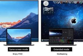 type c usb hdmi - USB Type-C - 2x HDMI, 1x VGA, 1x USB Type-A, 1x USB Type-C PD60W - 2 nuotrauka