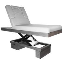 lovos staliukas - Activeshop Elektrinis masažo stalas AZZURRO SPA WOOD GRAY 2 MOTOR HEATED - 5 nuotrauka