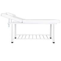 baltas sulankstomas stalas - Stacionarus masažo stalas 812 (White) - 4 nuotrauka
