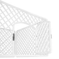 tvorele sunims - Petsi Didelis žaidimų aptvaras narvas šunims ir katėms, 91x91x60 cm, Baltas (White) - 3 nuotrauka