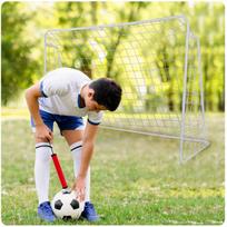 futbolo vartai 300 x 200 - Futbolo vartai Neo-Sport NS-496, 300 x 200 x 90 cm - 2 nuotrauka