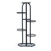 geliu stovai metaliniai - Gėlių stovas ModernHome, 23.5 cm x 47 cm x 106 cm, juodas (Black) - 2 nuotrauka