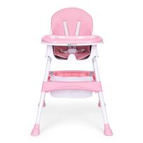 maitinimo kedutes -  EcoToys Highchair 2in1, rožinė - 5 nuotrauka